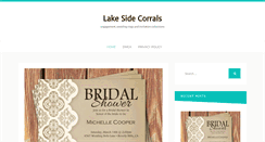 Desktop Screenshot of lakesidecorrals.com