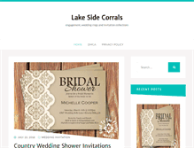 Tablet Screenshot of lakesidecorrals.com